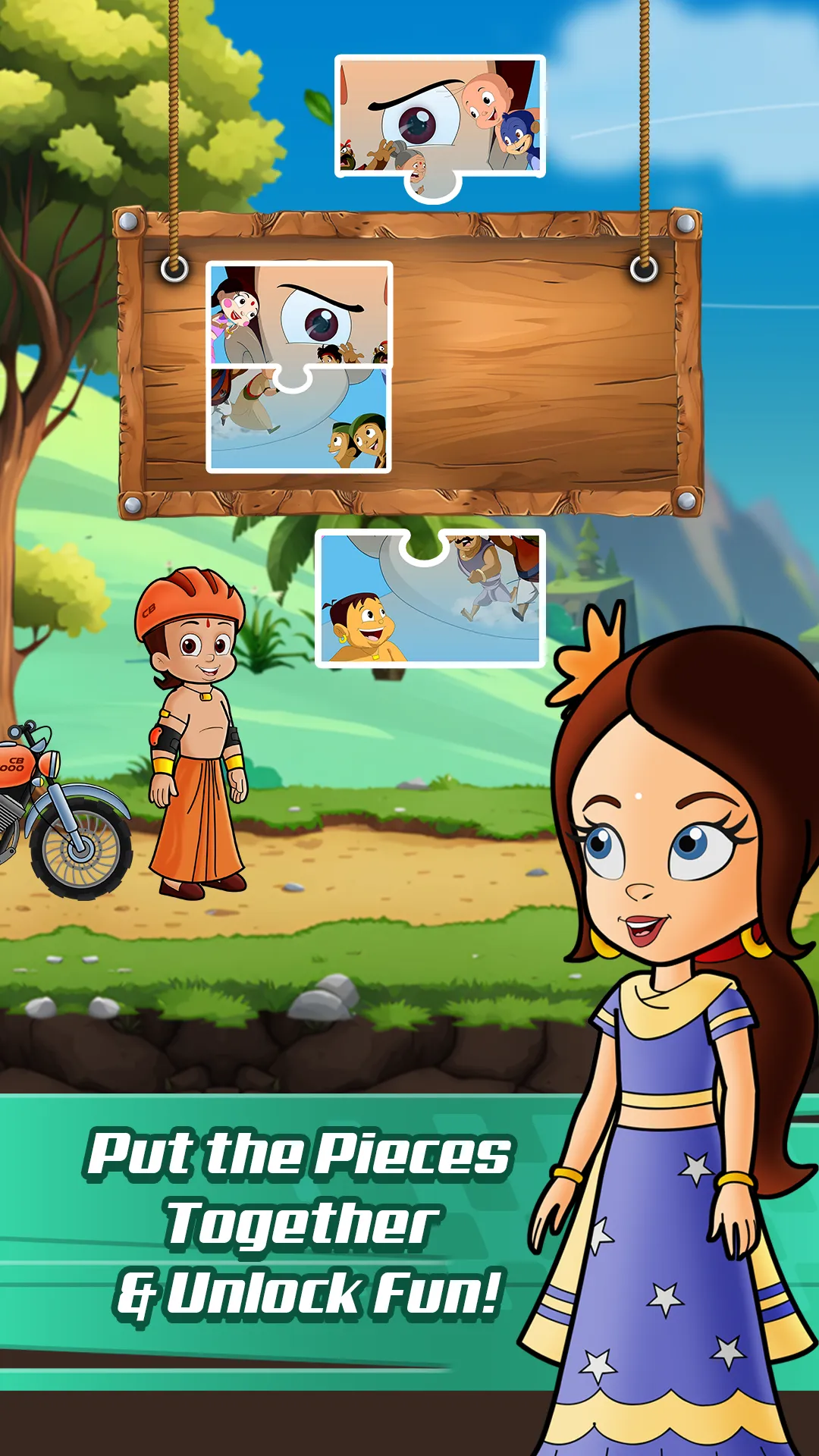 Chhota Bheem Road Race Game | Indus Appstore | Screenshot