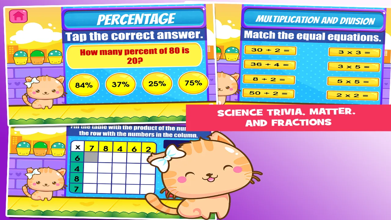 Fifth Grade Learning Games | Indus Appstore | Screenshot