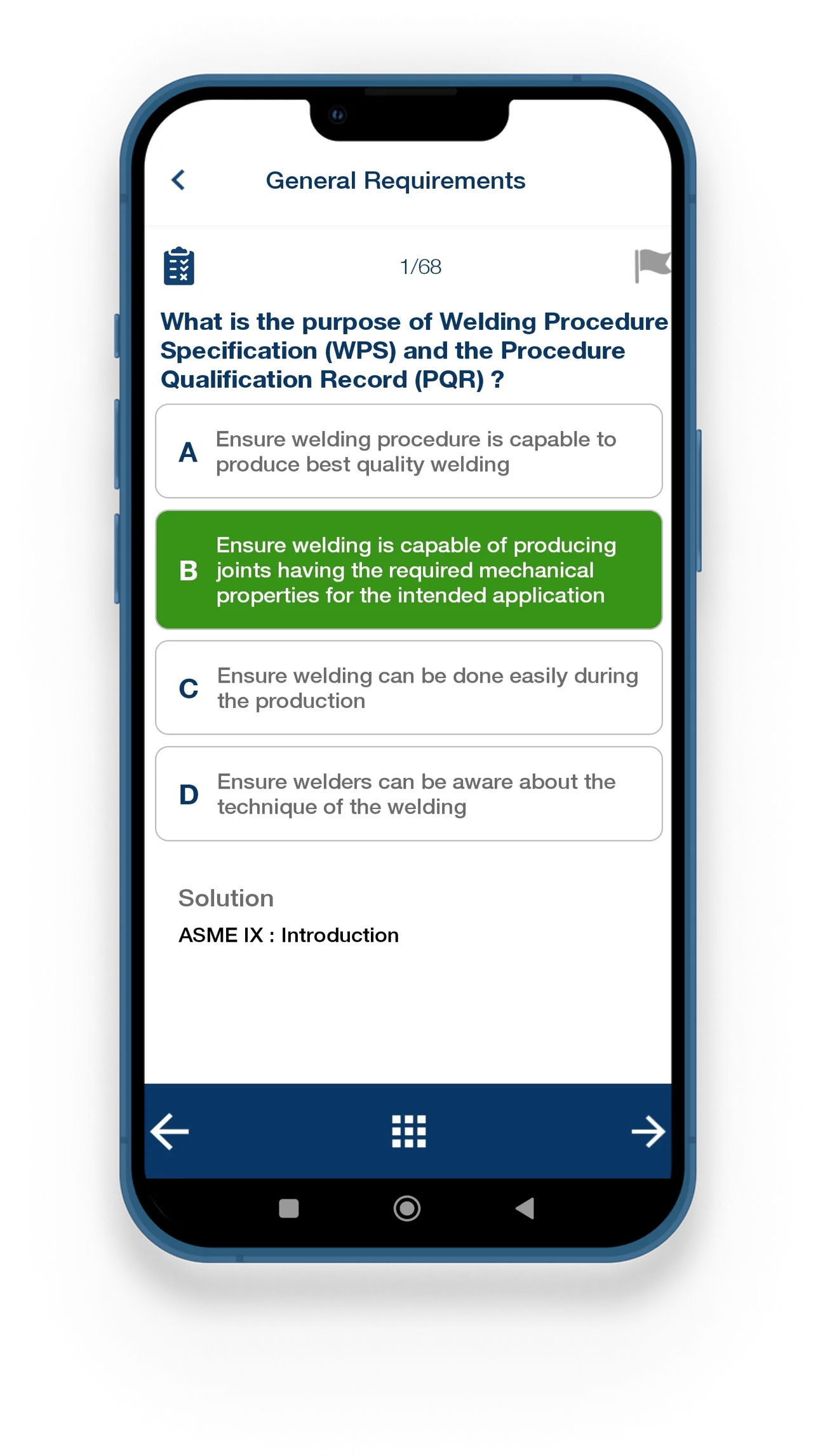 ASME IX - Welding | Indus Appstore | Screenshot