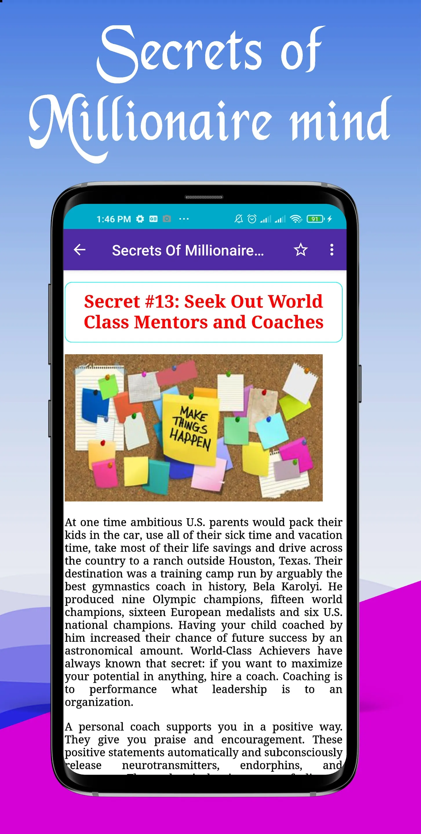 Secrets of Millionaire Mind | Indus Appstore | Screenshot