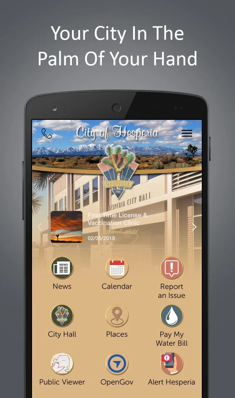 City of Hesperia | Indus Appstore | Screenshot