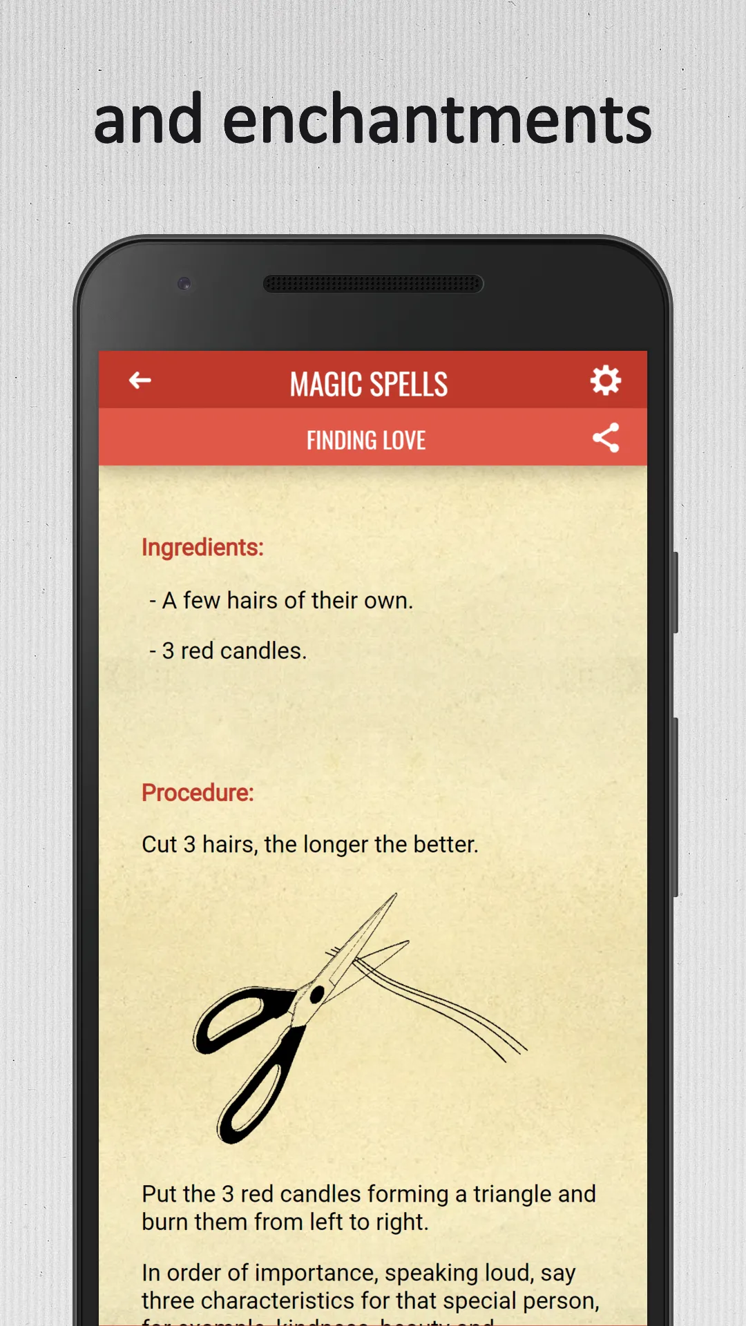 Magic Spells Book | Indus Appstore | Screenshot