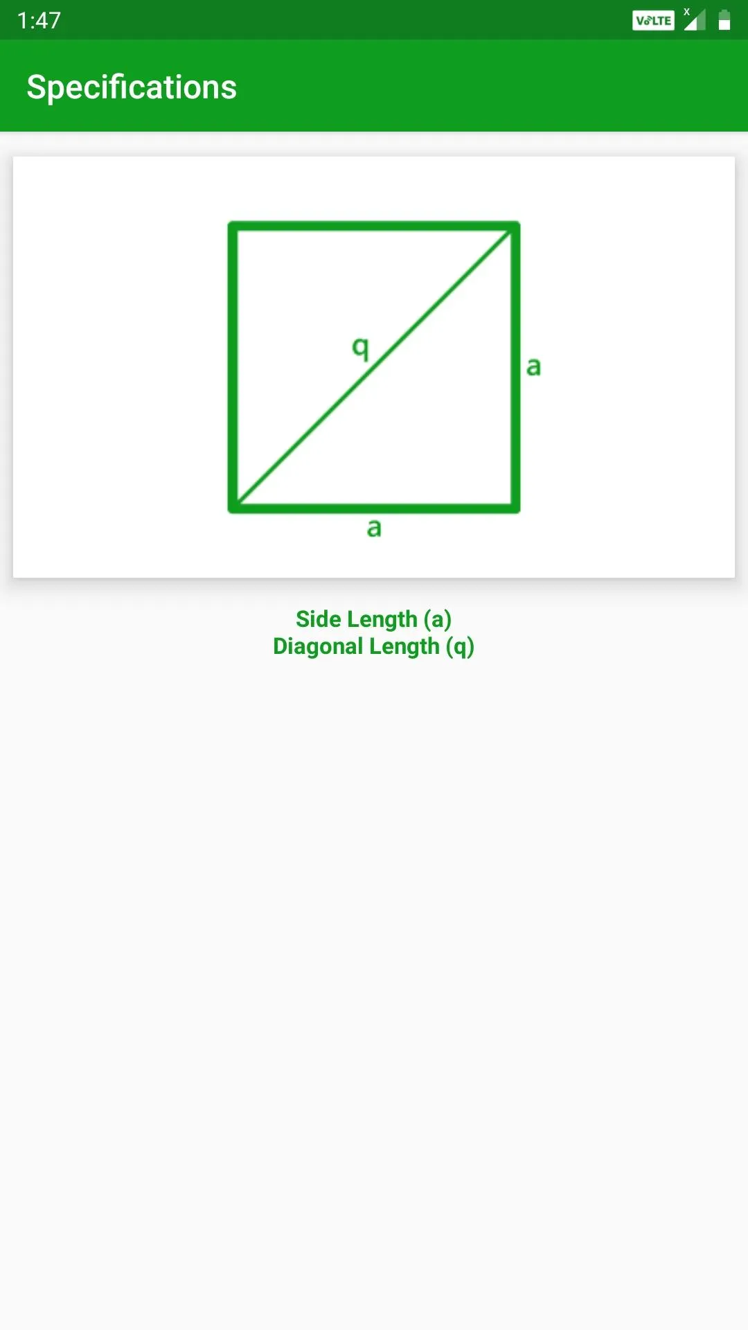 Square Calculator | Indus Appstore | Screenshot