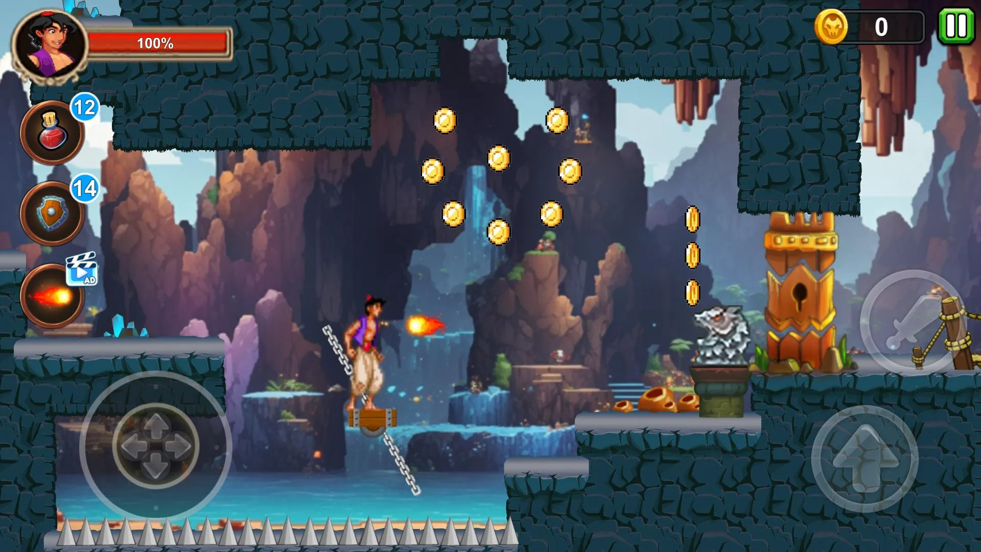 Aladdin Prince Adventures | Indus Appstore | Screenshot