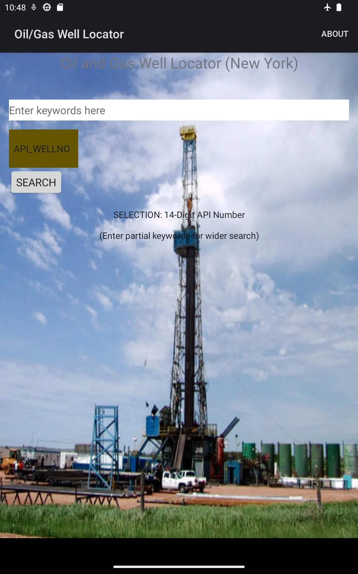 Oil and Gas Well Locator | Indus Appstore | Screenshot