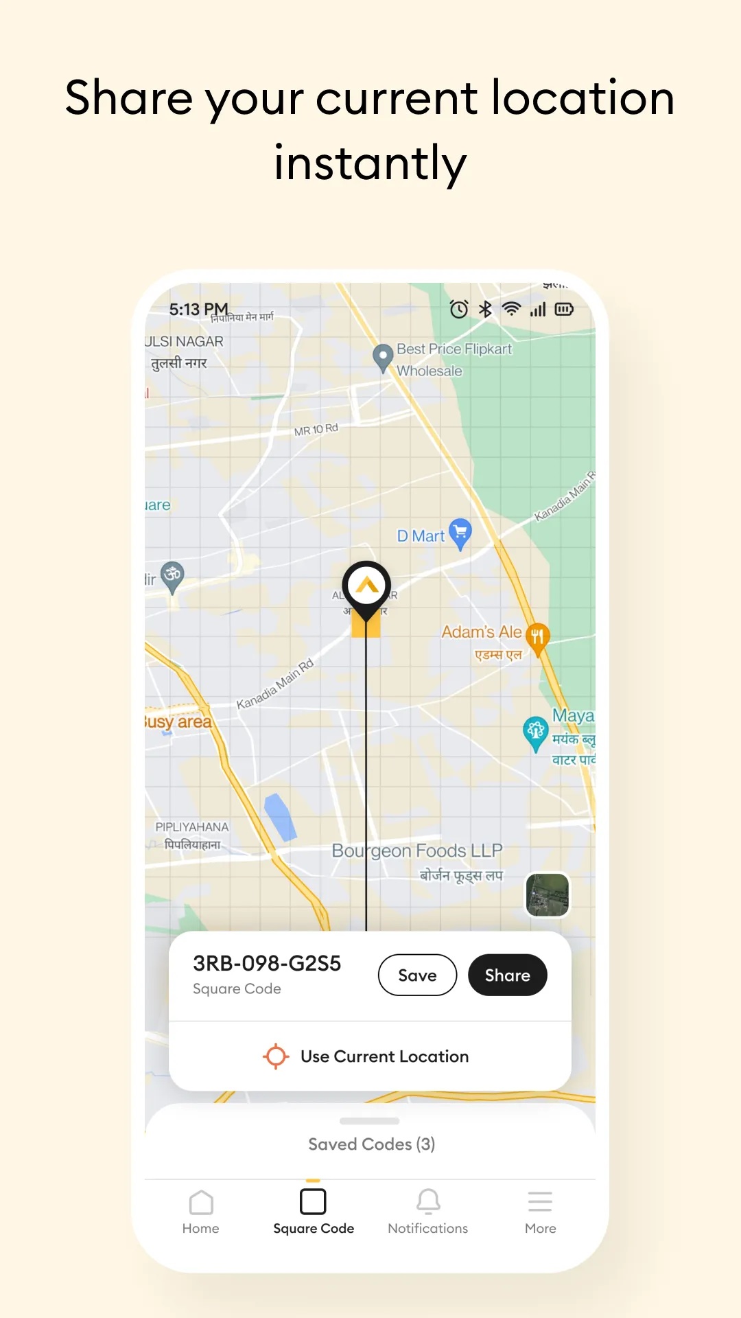 Pataa - Address Made Simple | Indus Appstore | Screenshot