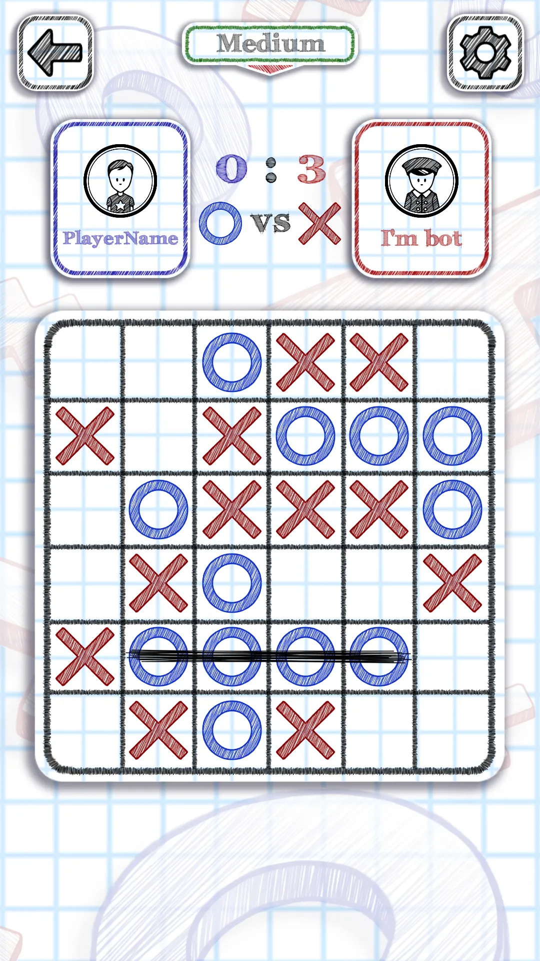 Tic Tac Toe 2 | Indus Appstore | Screenshot