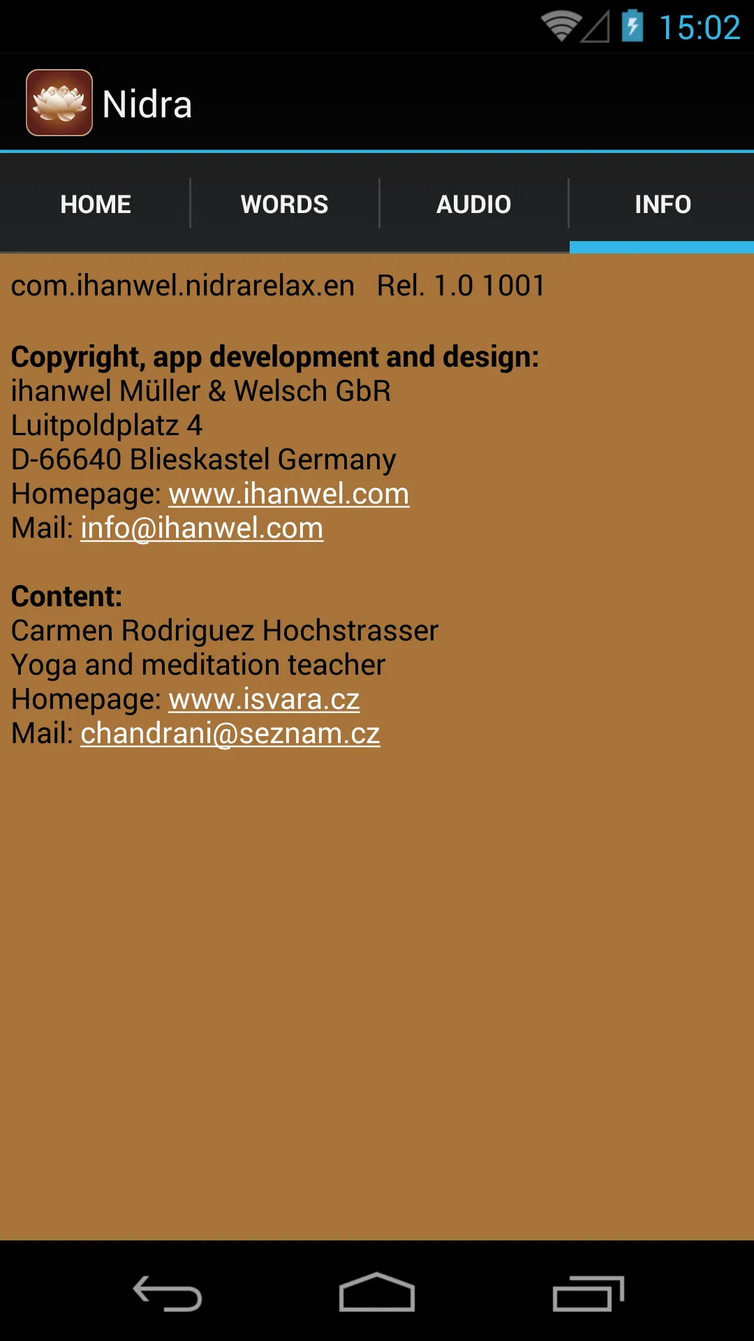 Yoga Nidra english | Indus Appstore | Screenshot