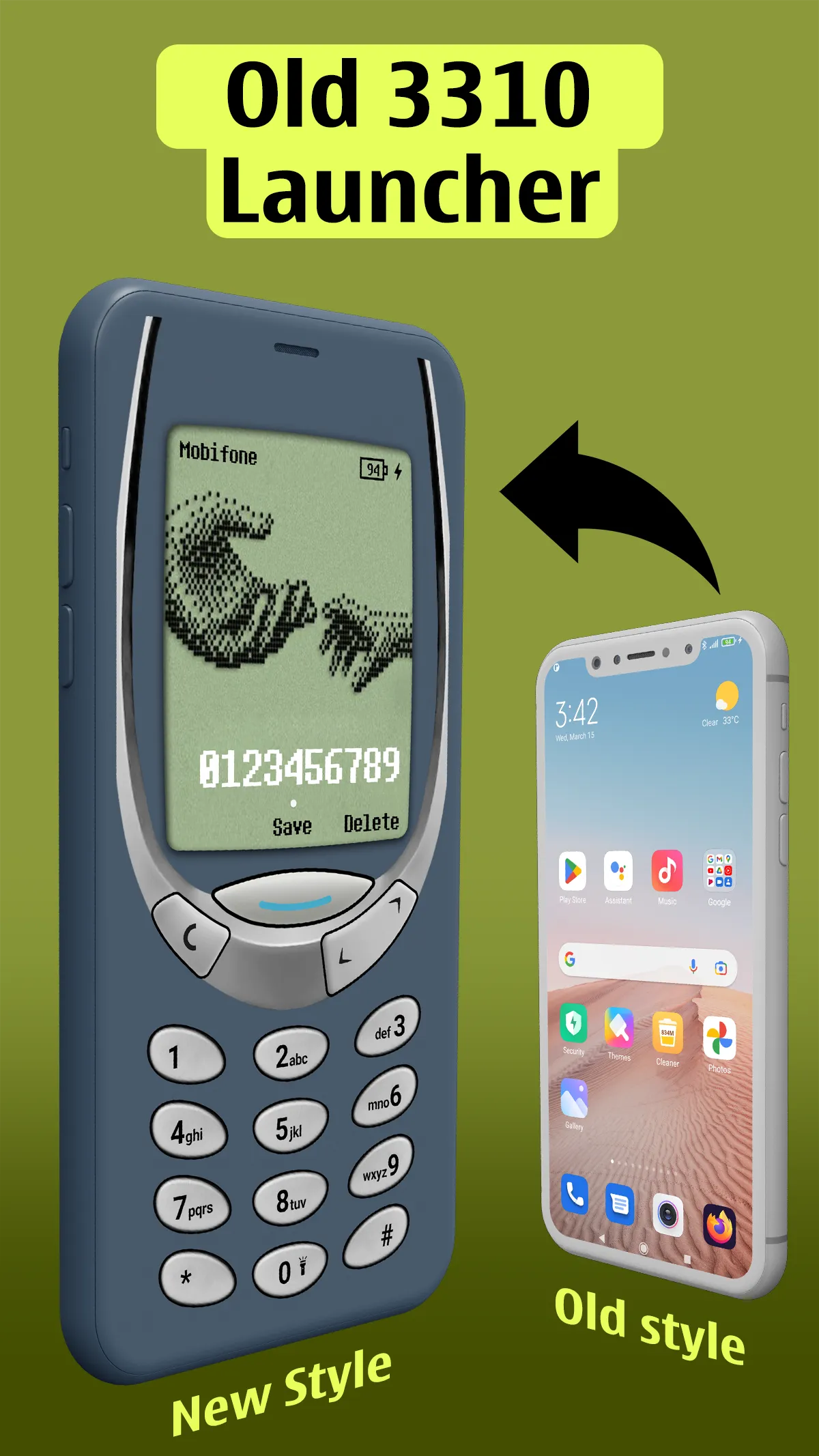 Nokia 3310 Style Launcher | Indus Appstore | Screenshot