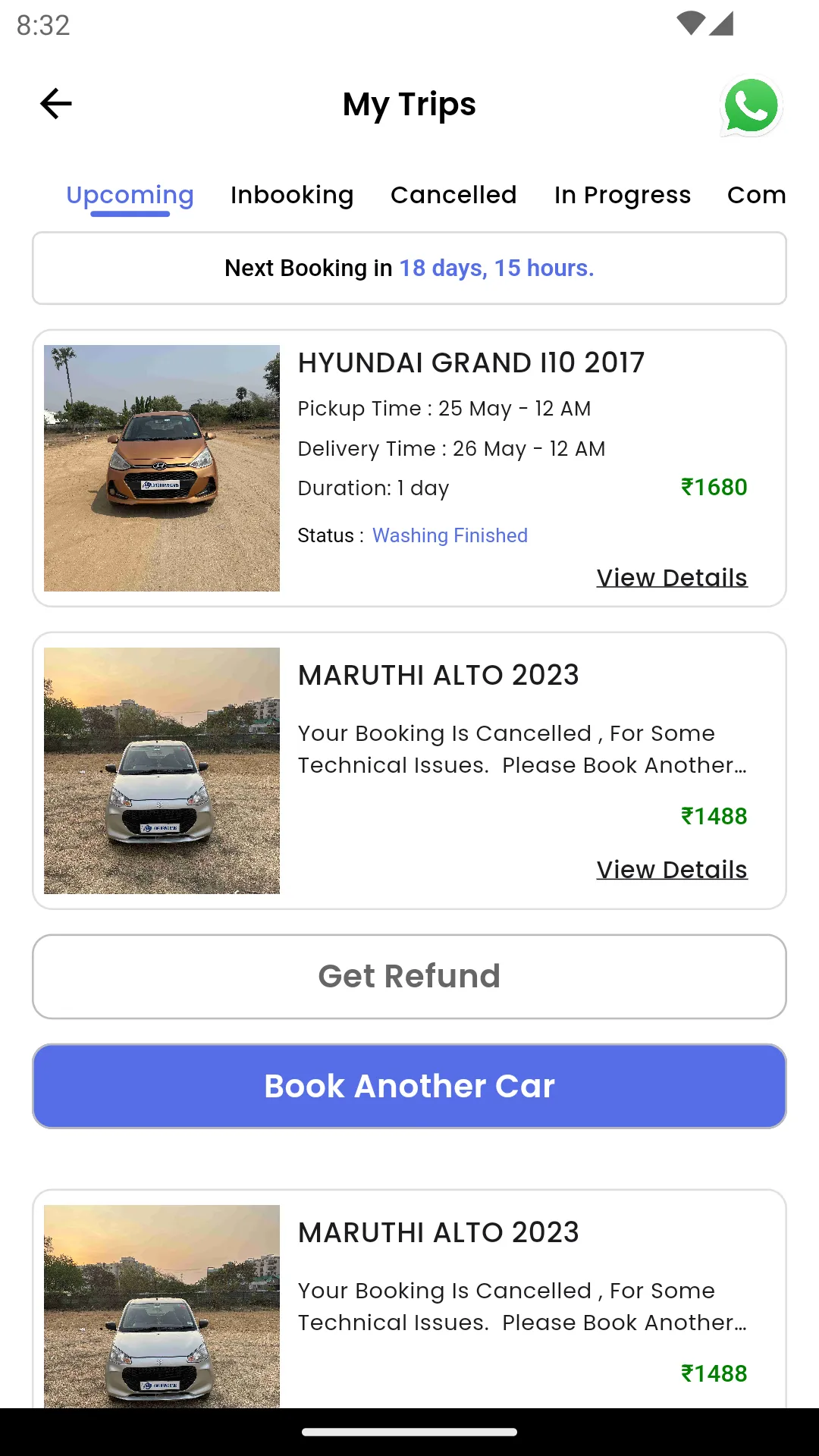 Long Drive Cars - Car Rental | Indus Appstore | Screenshot