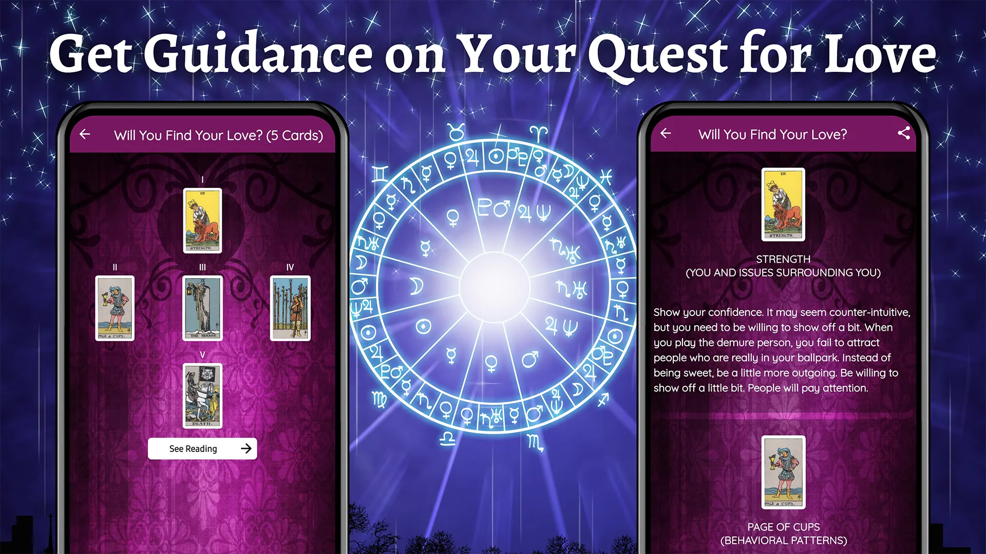 Tarot Spreads - Daily Readings | Indus Appstore | Screenshot