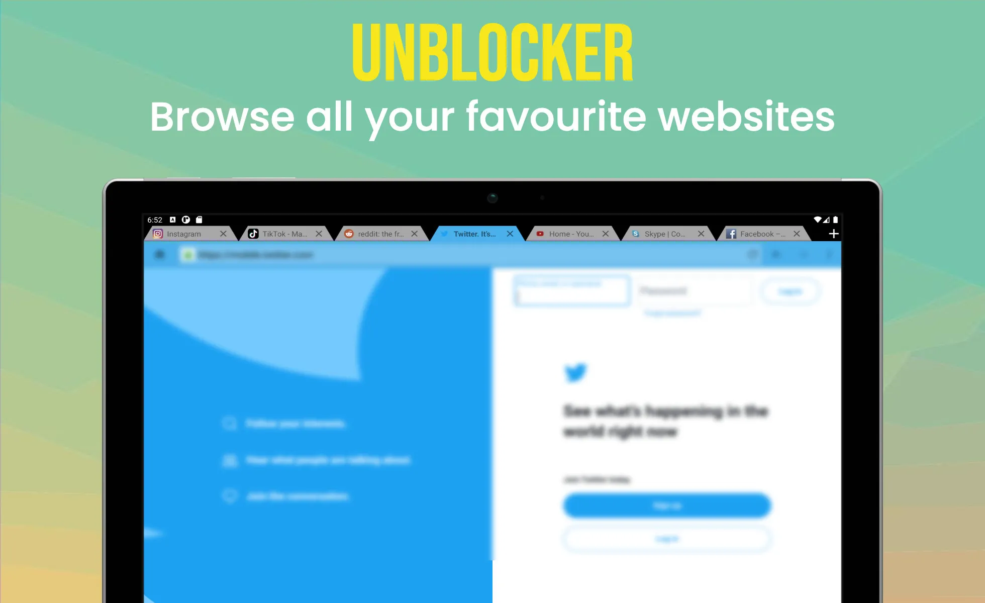 Unblock Websites Proxy Browser | Indus Appstore | Screenshot