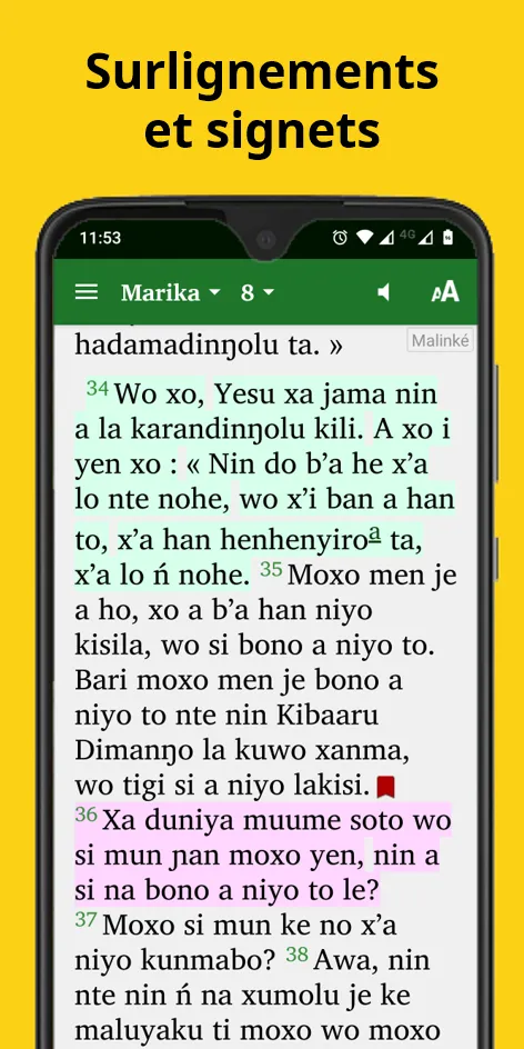 Bible in Kenieba Malinke | Indus Appstore | Screenshot