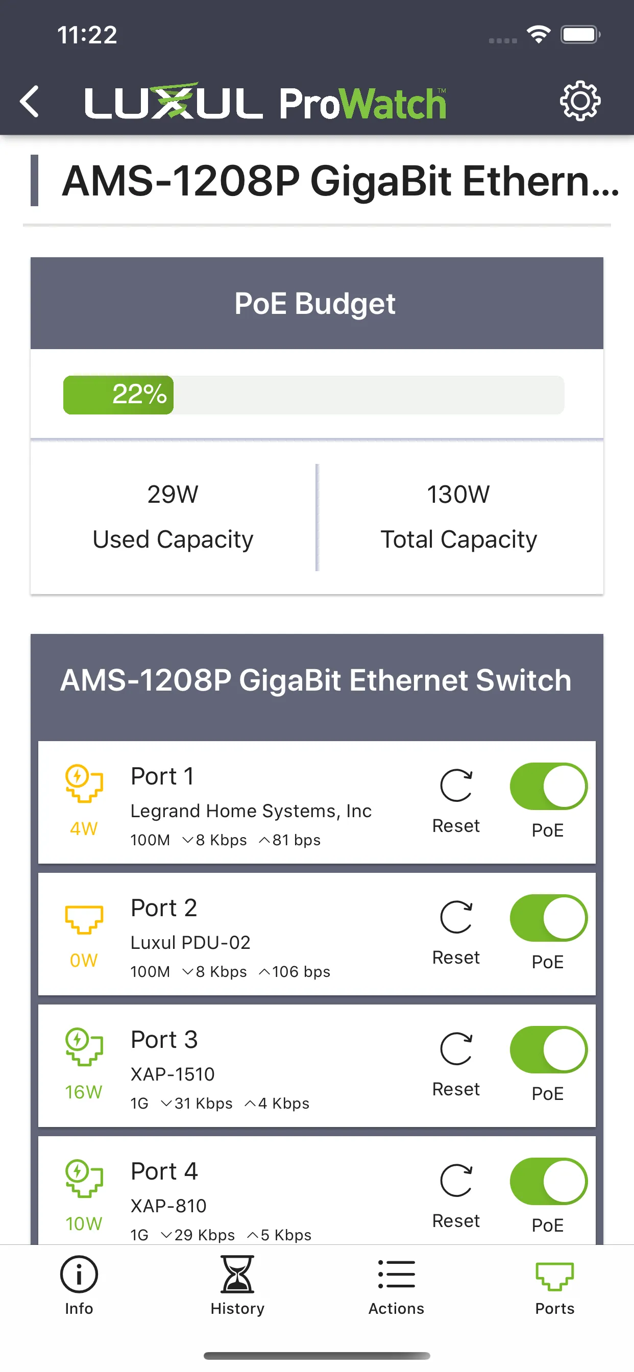 Luxul ProWatch | Indus Appstore | Screenshot