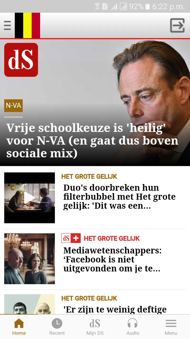 Belgium Newspapers | Indus Appstore | Screenshot