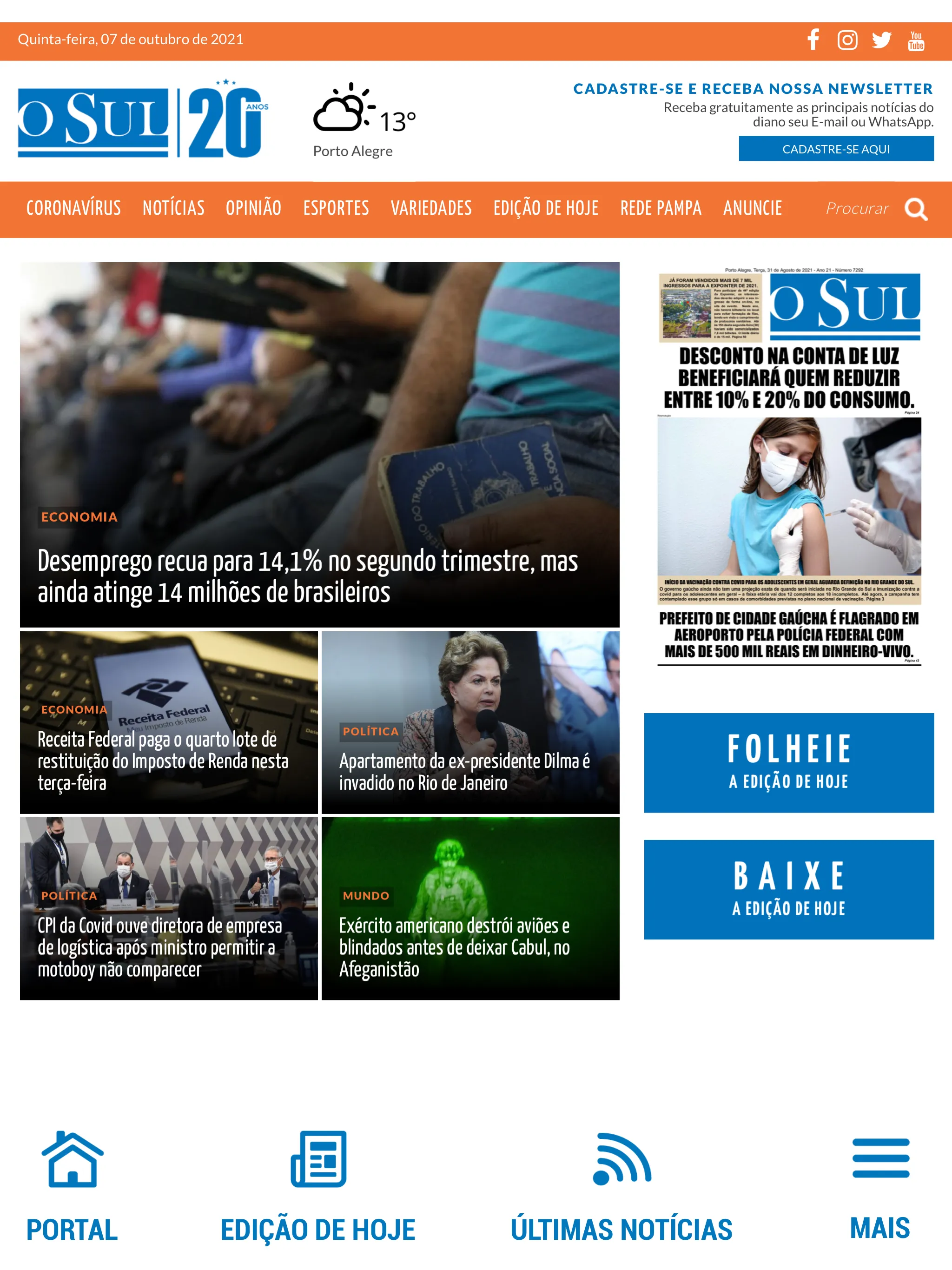 Jornal O Sul | Indus Appstore | Screenshot