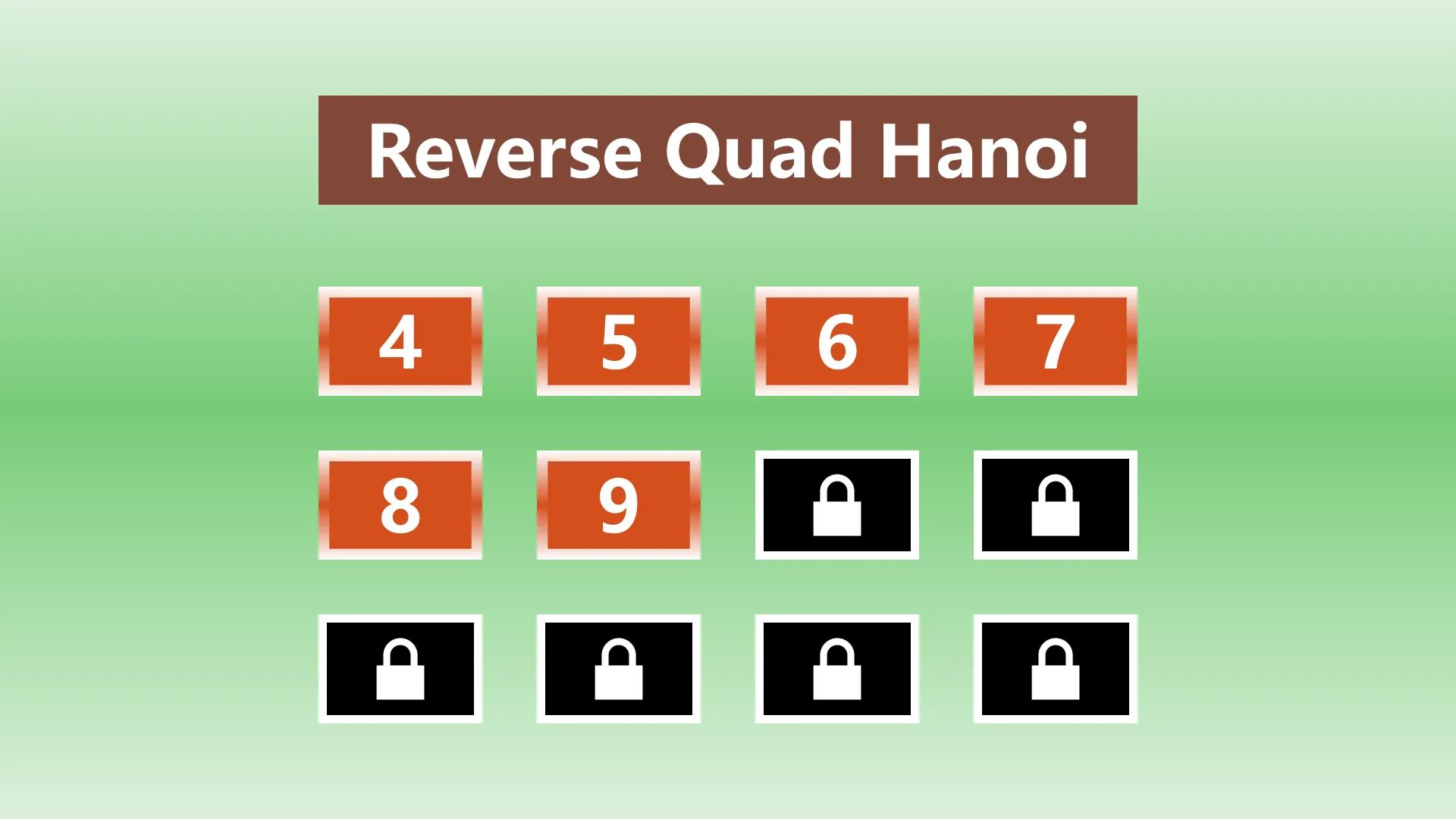 Quad Tower of Hanoi | Indus Appstore | Screenshot