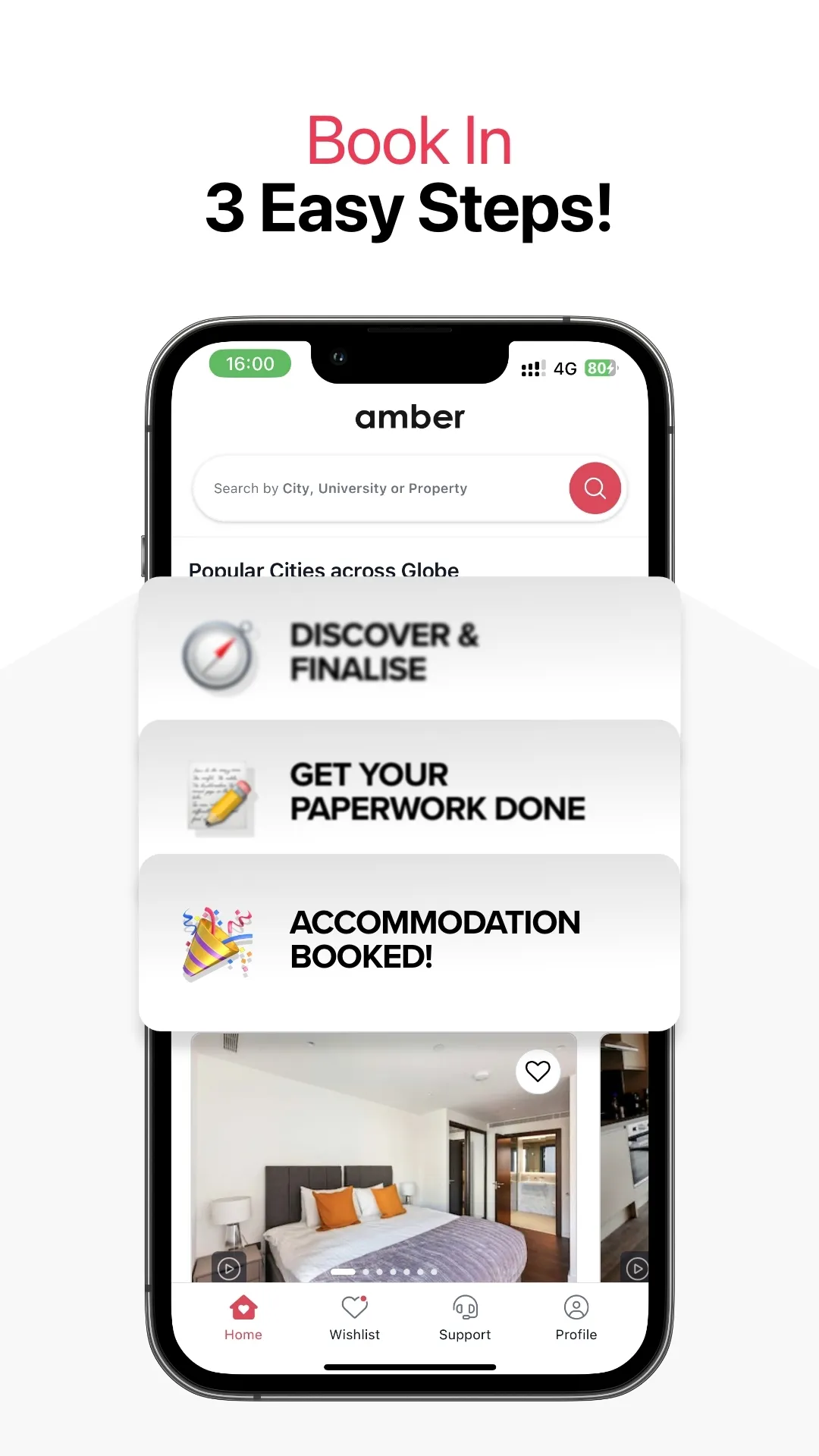 amber: find student apartments | Indus Appstore | Screenshot