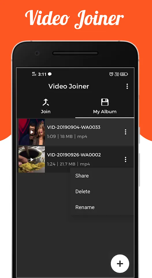 Video Joiner : Video Merger | Indus Appstore | Screenshot