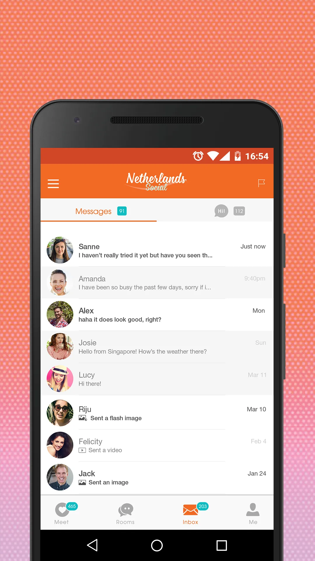 Netherlands Social: Meet Dutch | Indus Appstore | Screenshot