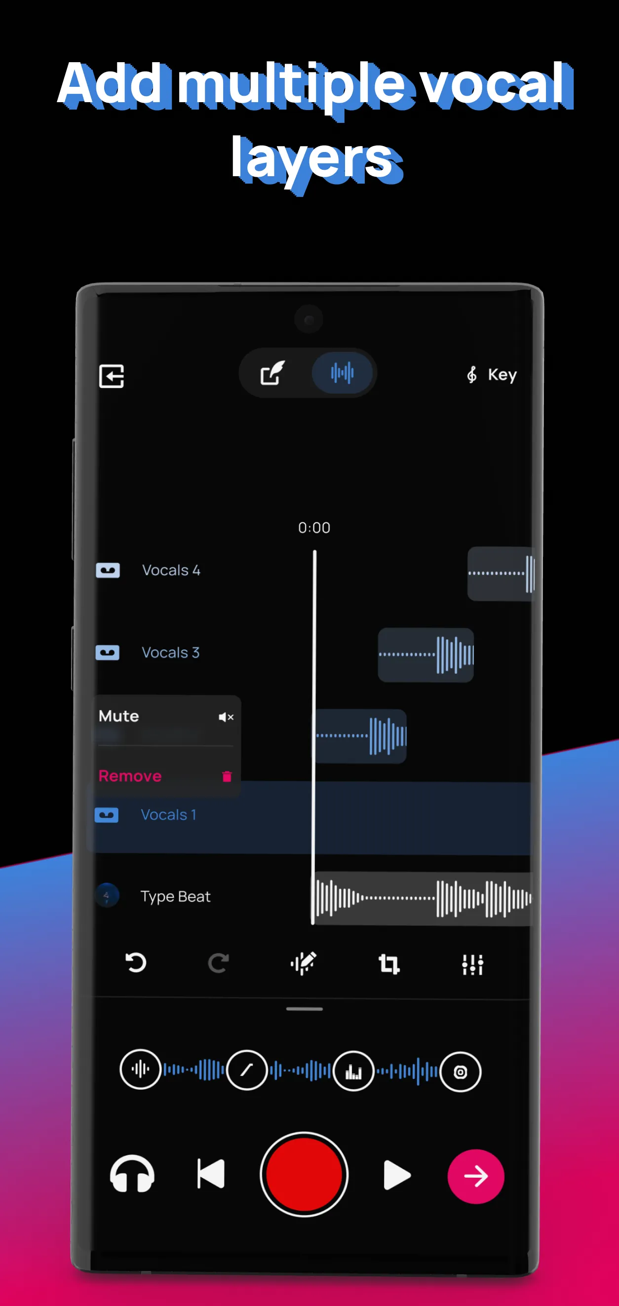 Voloco: Auto Vocal Tune Studio | Indus Appstore | Screenshot