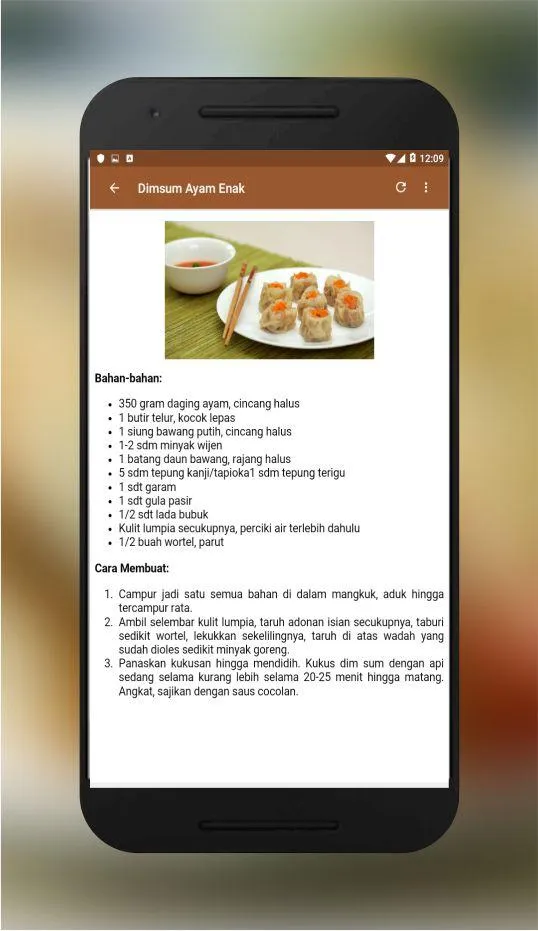 resep dimsum enak | Indus Appstore | Screenshot