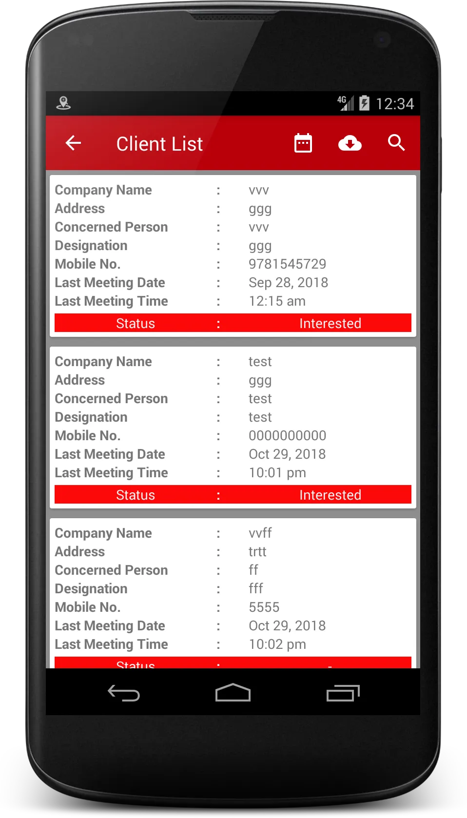 Trustus Logistics Pvt. Ltd. | Indus Appstore | Screenshot