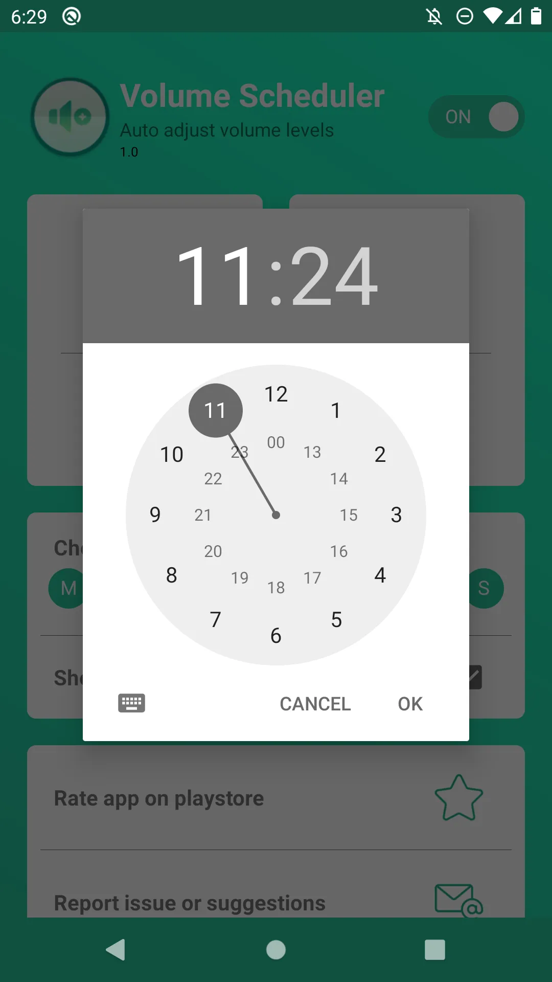 Volume Scheduler - silent mode | Indus Appstore | Screenshot