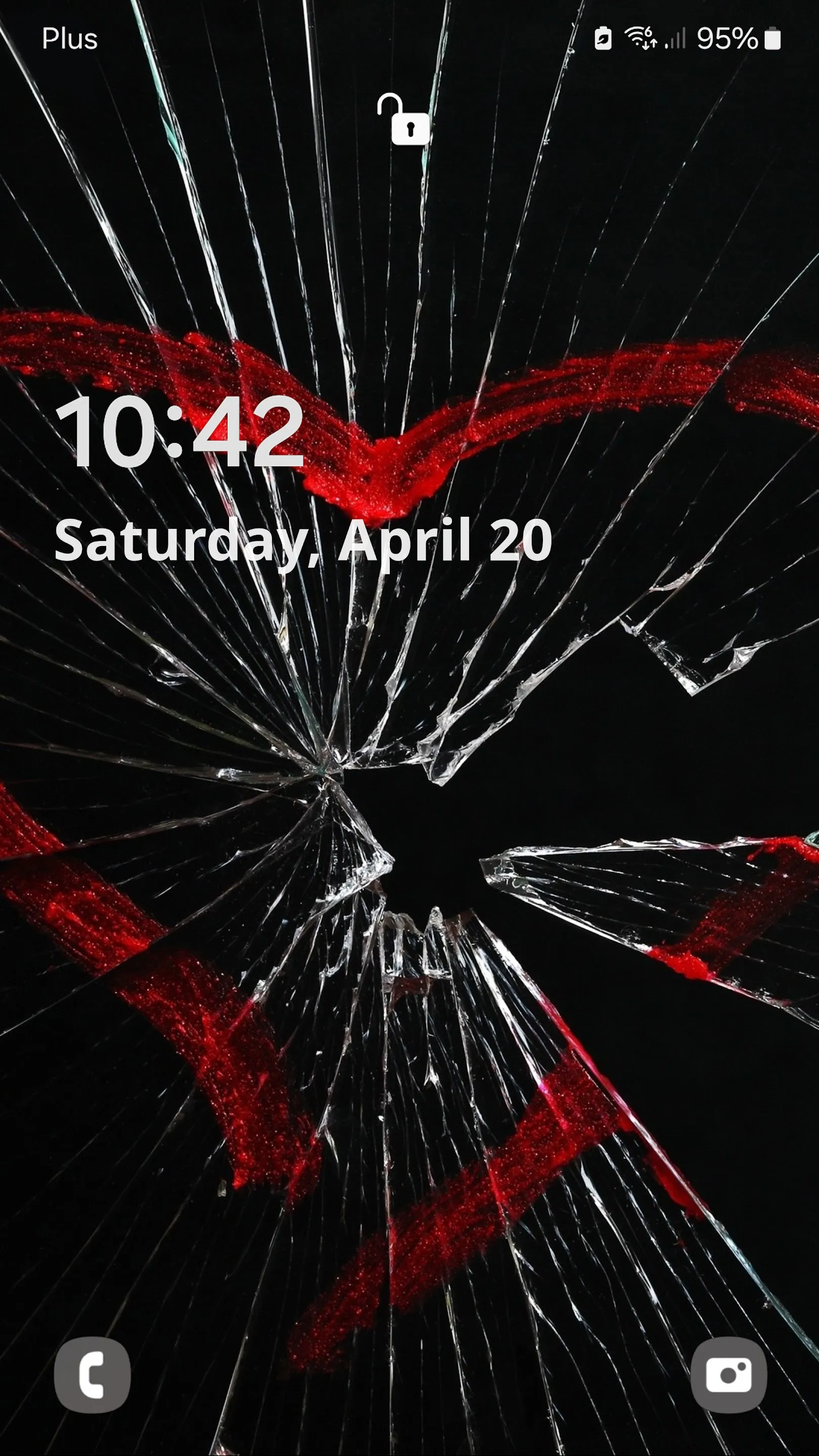 Cracked screen Wallpapers | Indus Appstore | Screenshot