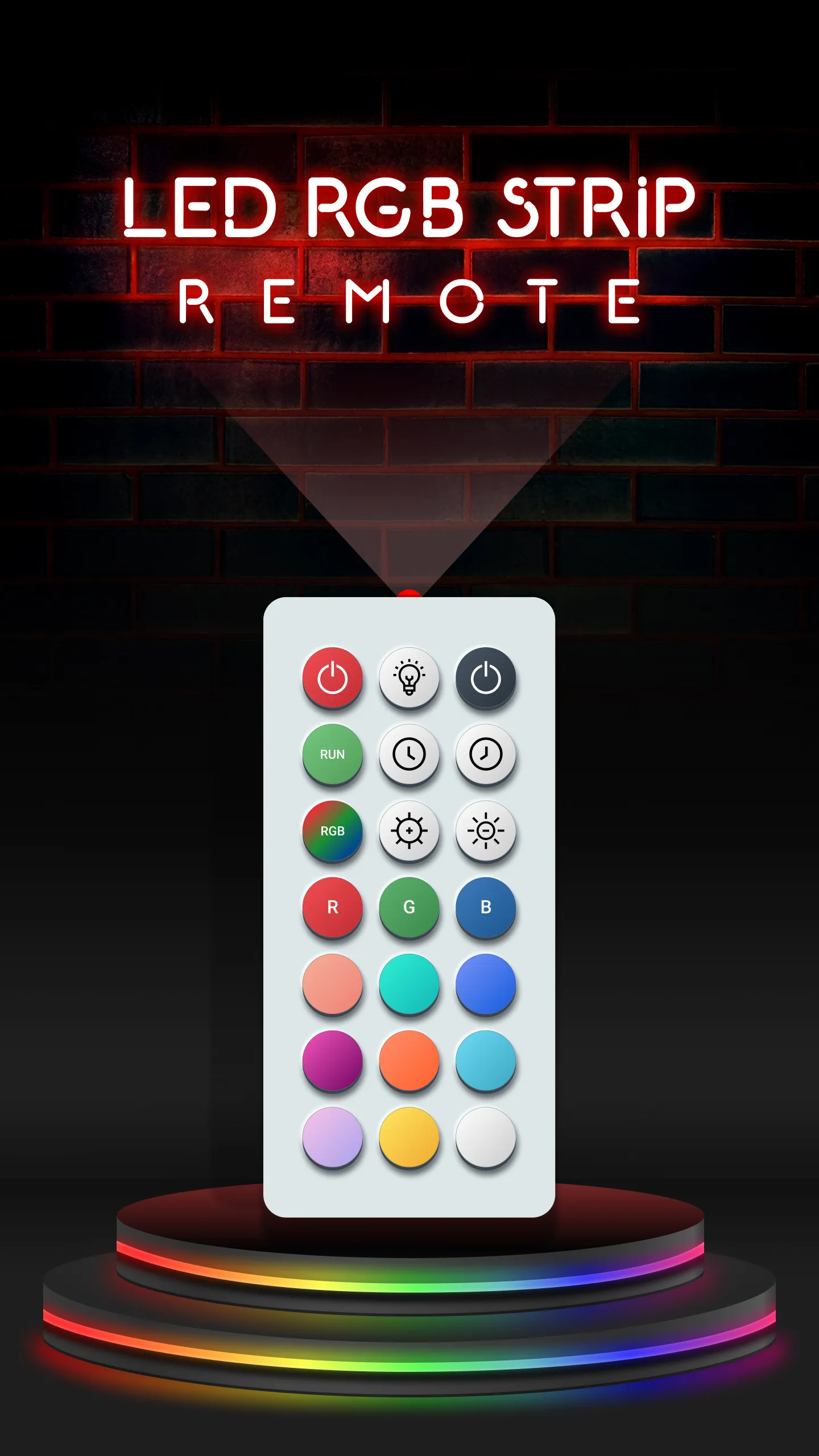 LED RGB Stripe Remote | Indus Appstore | Screenshot