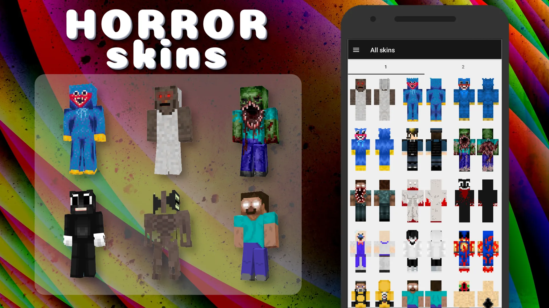 Horror Skins | Indus Appstore | Screenshot