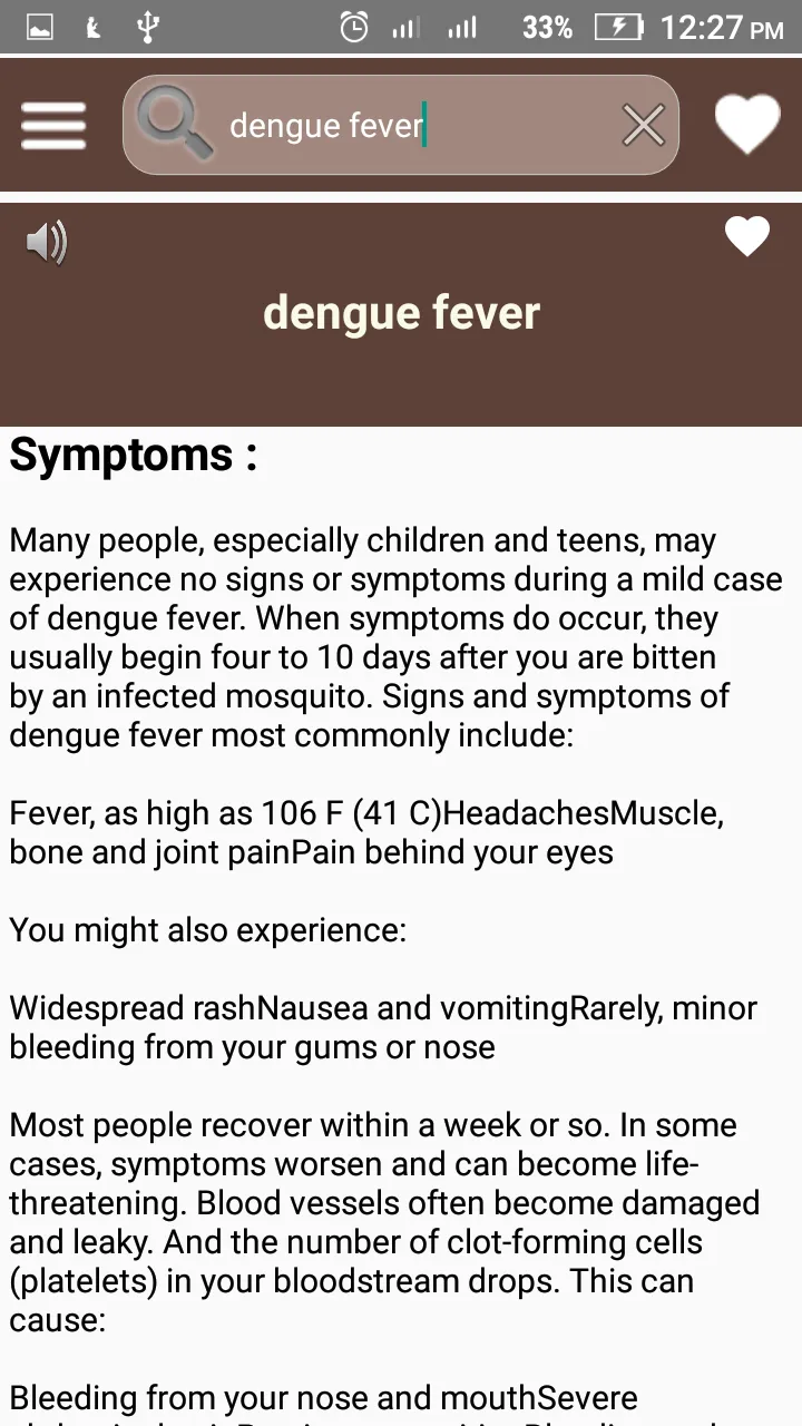 Disease Dictionary: Medical Di | Indus Appstore | Screenshot