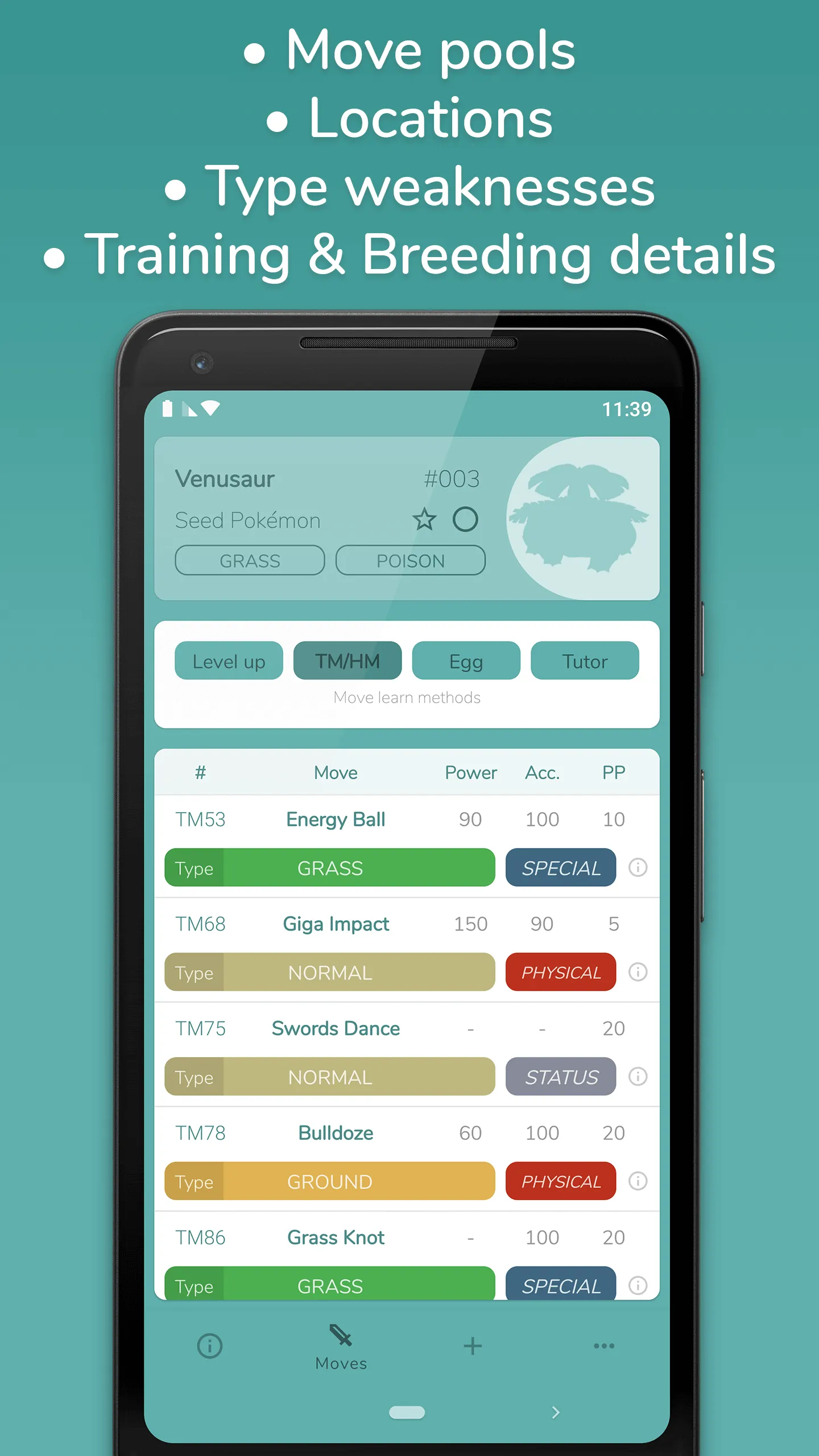 dataDex - Pokédex for Pokémon | Indus Appstore | Screenshot