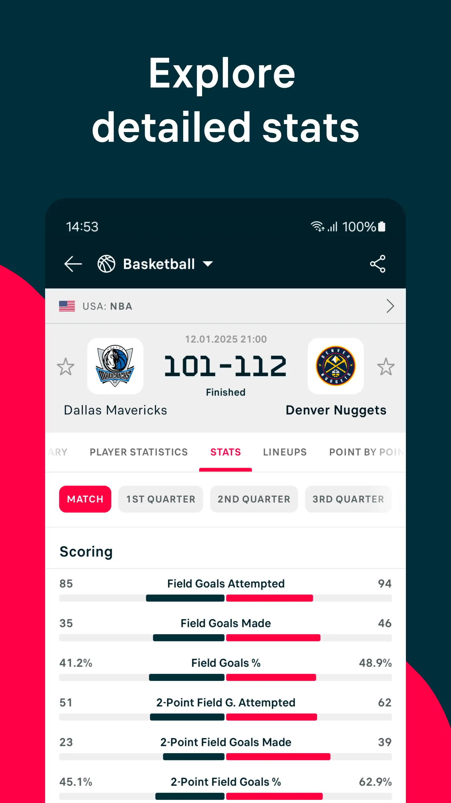 Flashscore: Live Scores & News | Indus Appstore | Screenshot