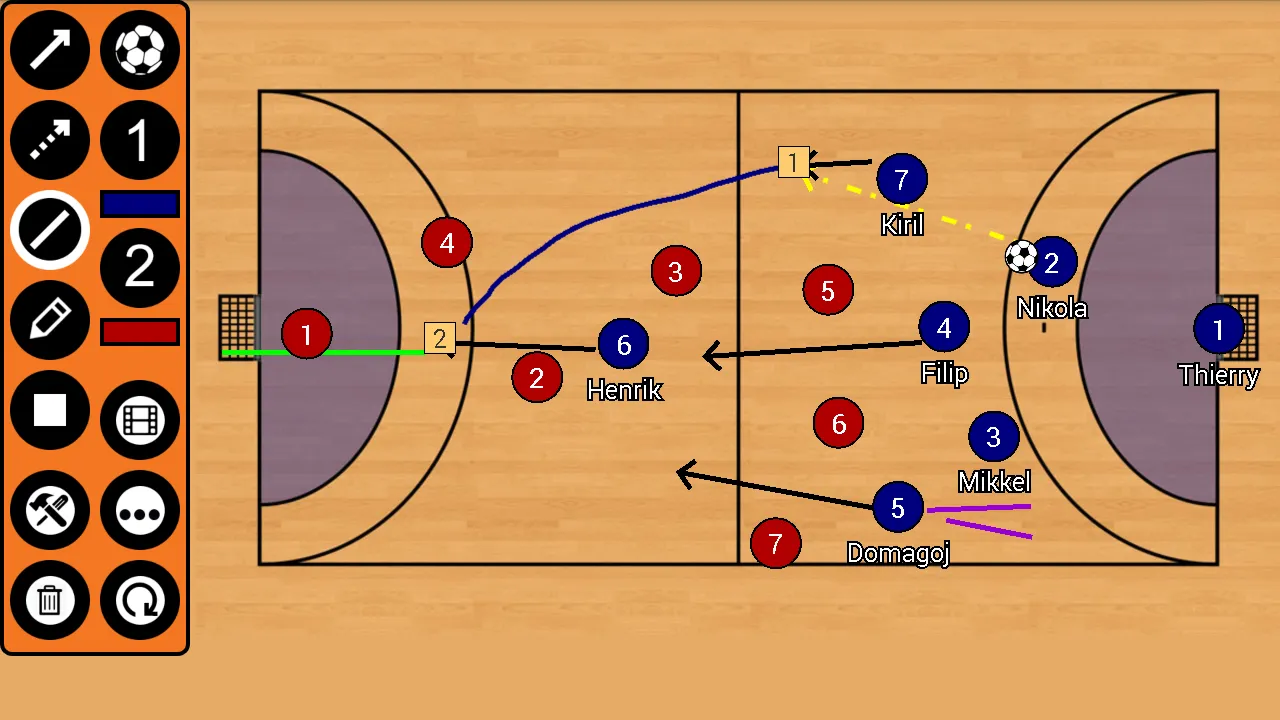 Handball Tactic Board | Indus Appstore | Screenshot