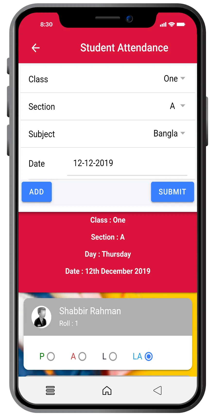 iNiLabs School Management Syst | Indus Appstore | Screenshot