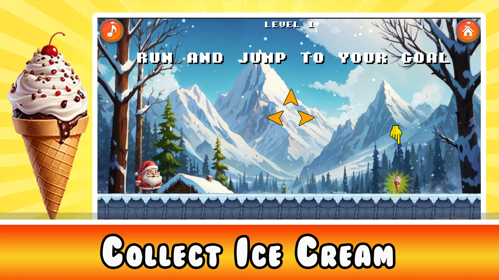 Icecream Run Adventure | Indus Appstore | Screenshot