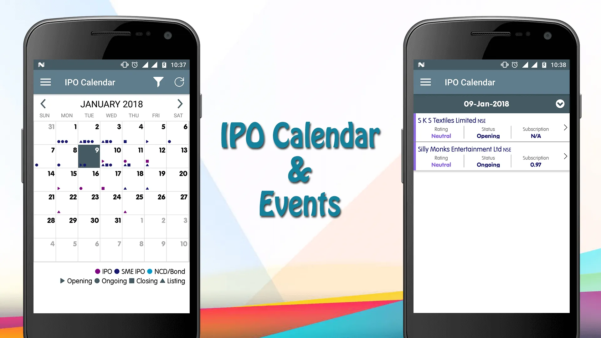 IPO Guide News Alert for India | Indus Appstore | Screenshot