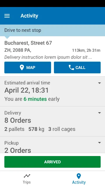 ORTEC Delivery Driver | Indus Appstore | Screenshot