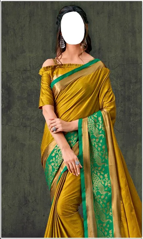 Women Cotton Sarees Photo Suit | Indus Appstore | Screenshot