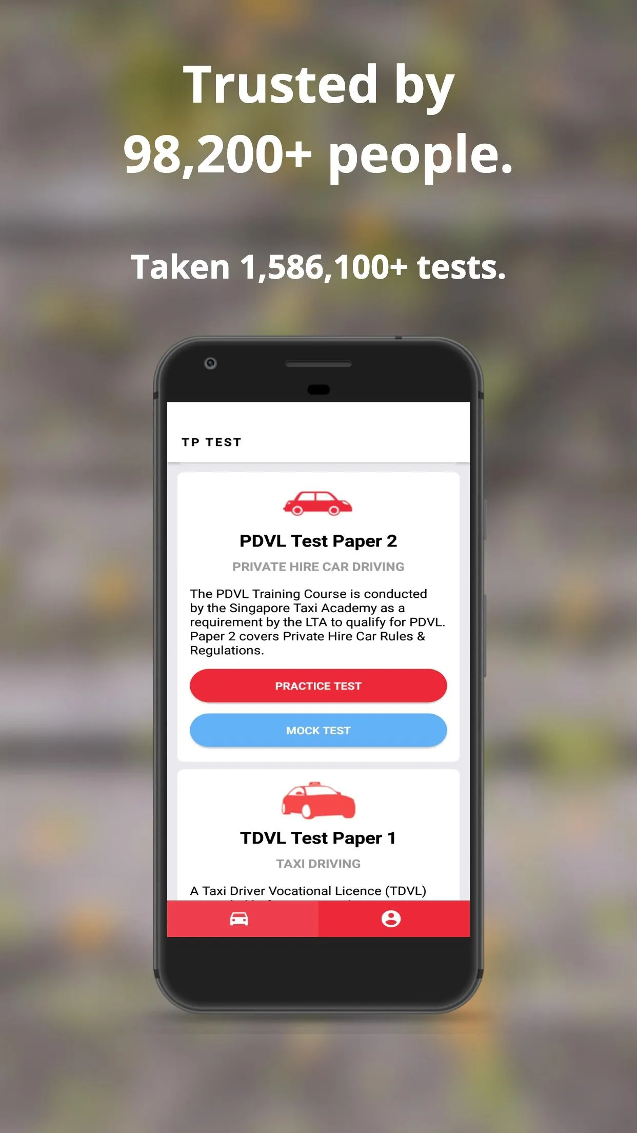 TP Test - BTT, FTT, RTT & PDVL | Indus Appstore | Screenshot