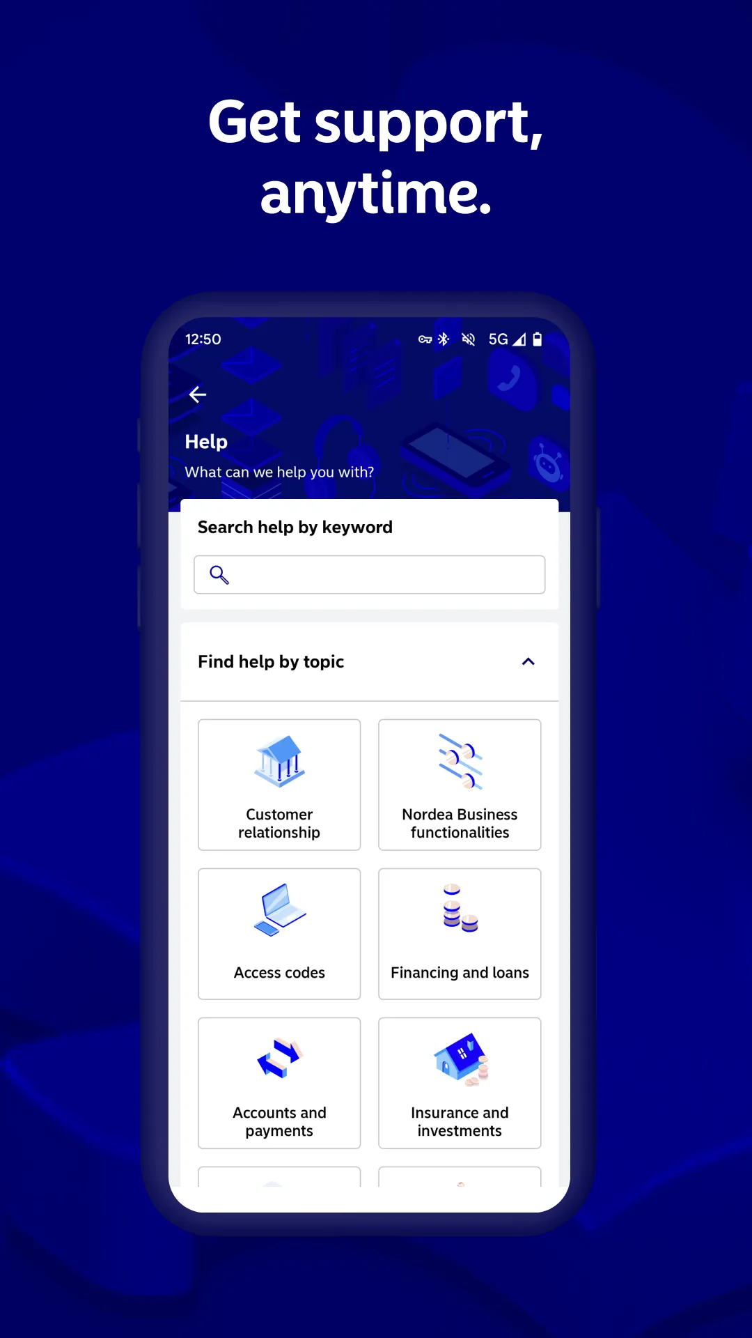 Nordea Business FI | Indus Appstore | Screenshot