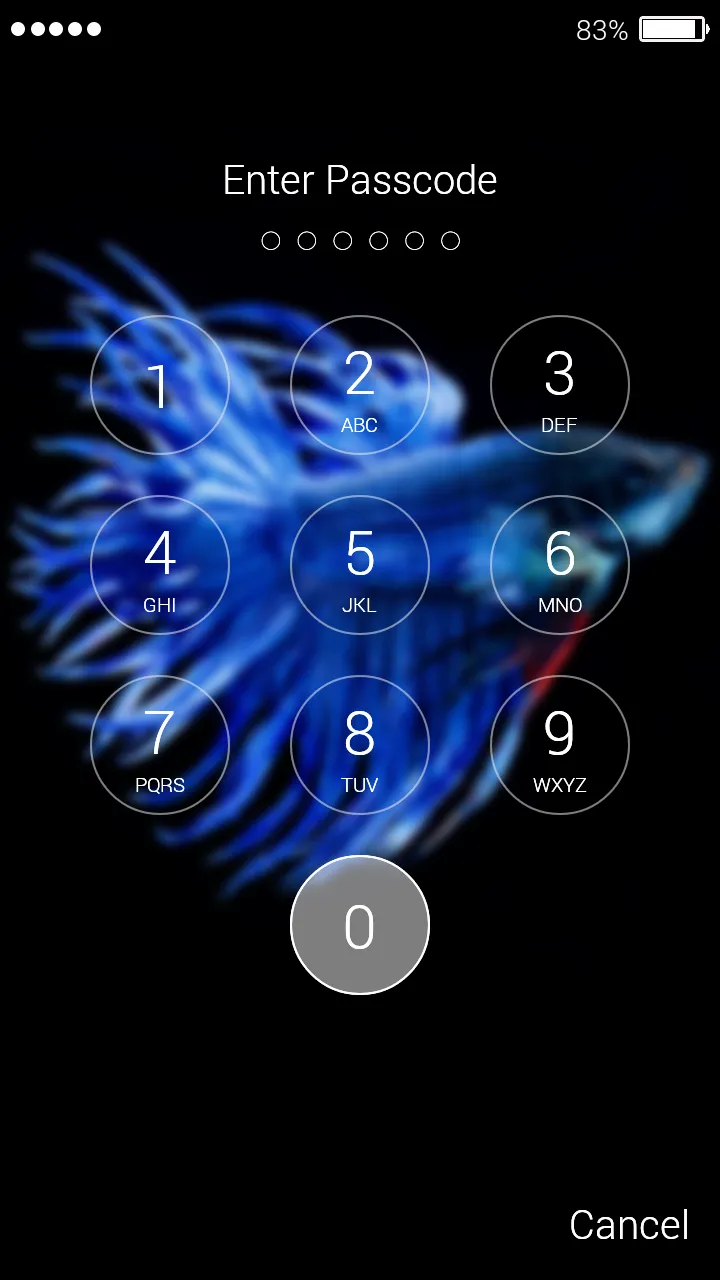 Betta Fish Lock Screen | Indus Appstore | Screenshot