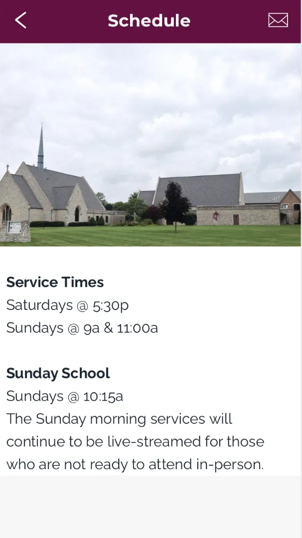 Grace UMC - Franklin, IN | Indus Appstore | Screenshot