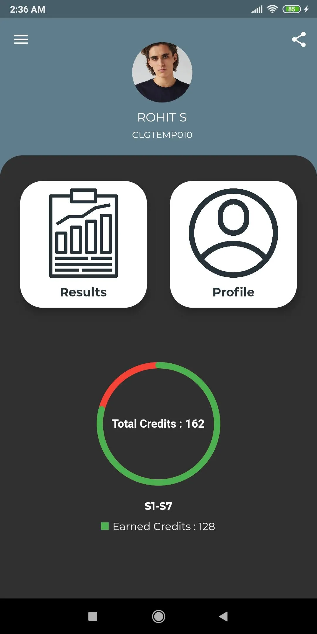 My KTU | Student Portal | Indus Appstore | Screenshot