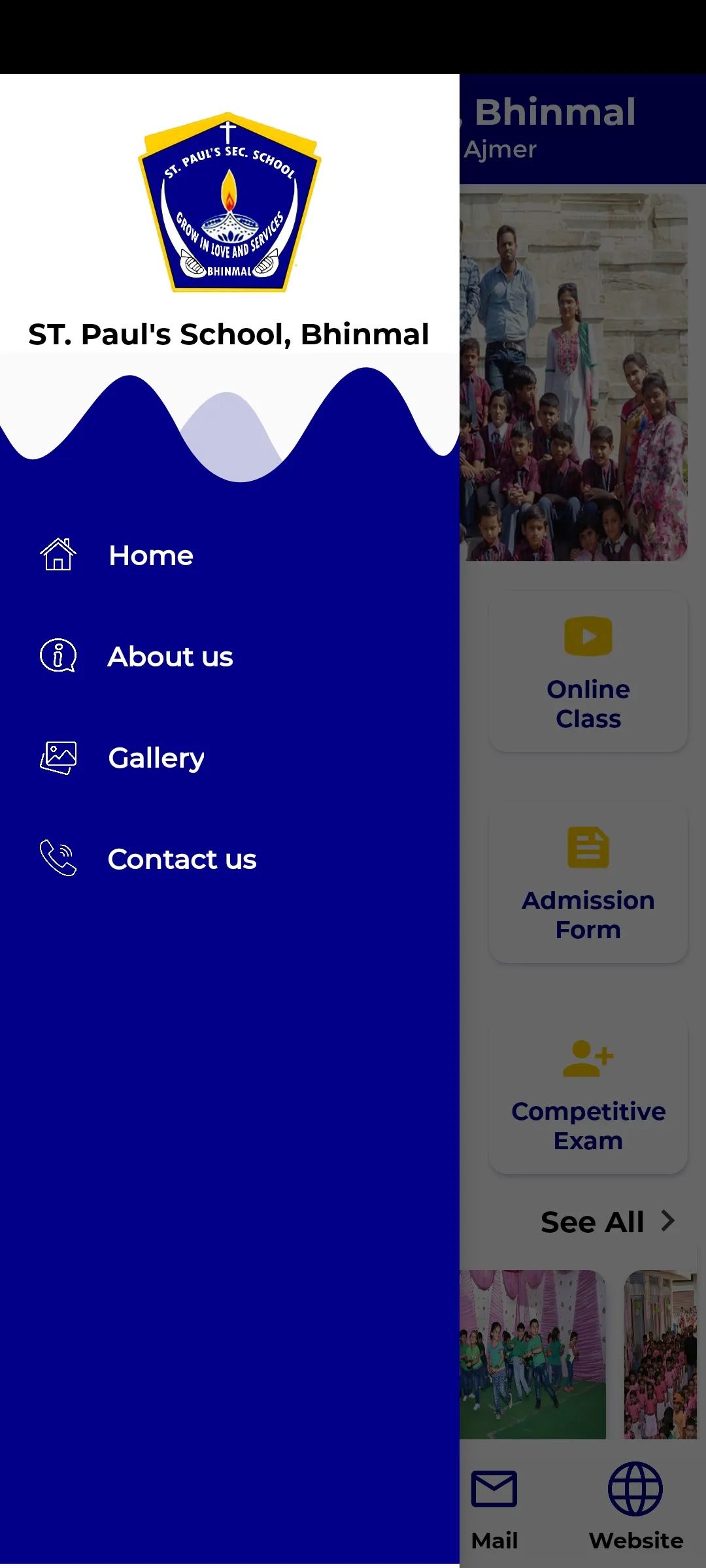 St paul's School Bhinmal | Indus Appstore | Screenshot