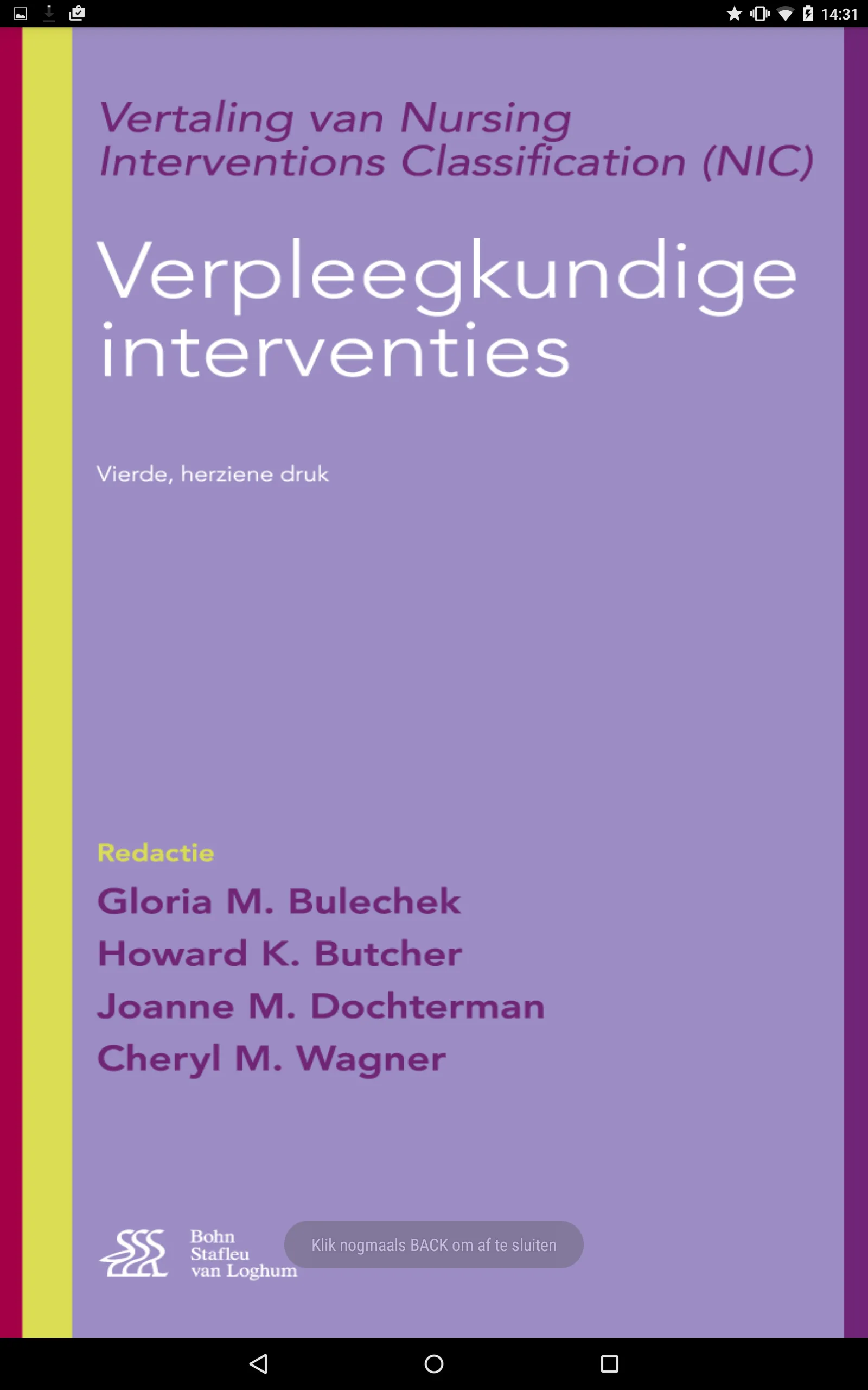 Verpleegkundige interventies A | Indus Appstore | Screenshot