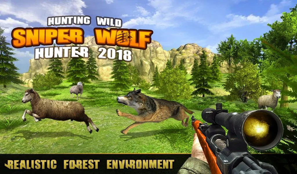 Hunting Wild Wolf Sniper 3D | Indus Appstore | Screenshot