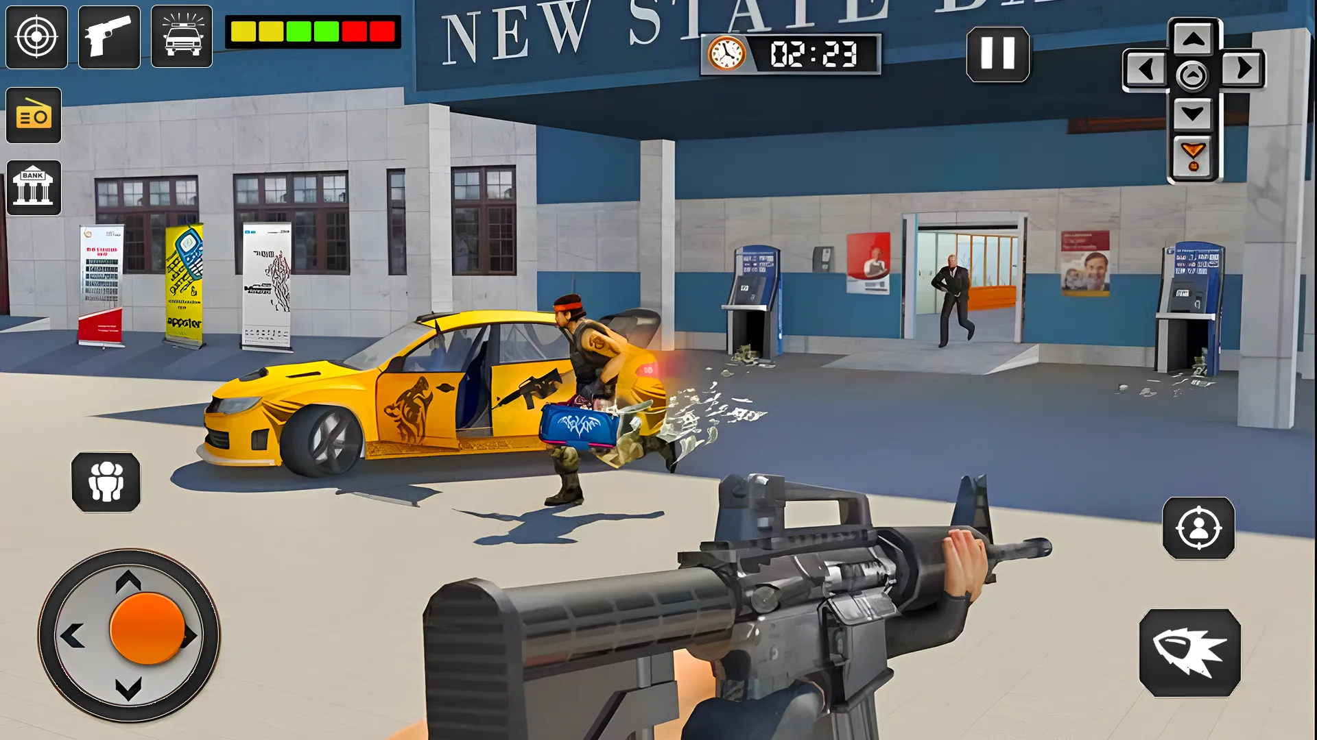 Bank Lootane Wala Game Bank 3d | Indus Appstore | Screenshot