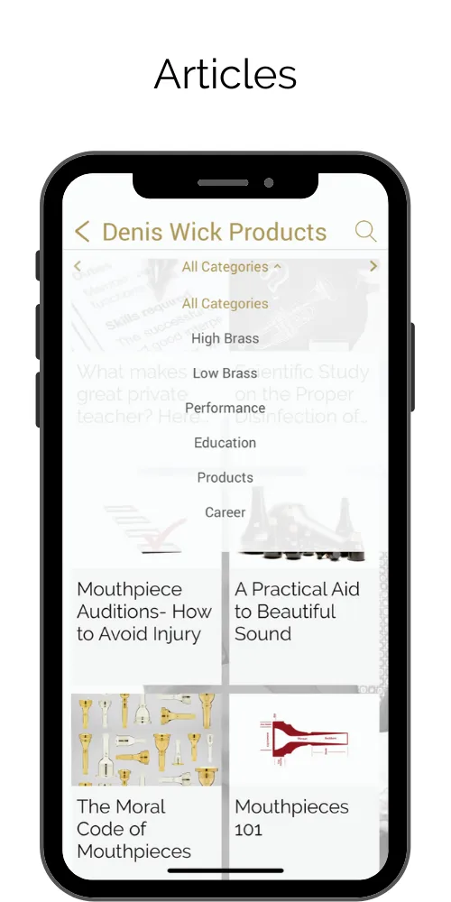 Denis Wick Products | Indus Appstore | Screenshot